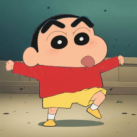 drawing of a boy with a surprised expression on his face, de family guy, arte oficial, Japanese animation style, japanese cartoon style, no estilo de kentaro miura, inspirado em Ke Jiusi, fera, inspirado em Chen Daofu, no filme de anime, inspirado em Zhu Da, Umaru-chan