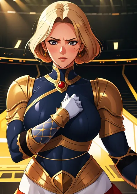 an illustration of a female gladiator rising in popularity in a grand arena
masterpiece, best quality, anime screencap, intricate detail    <hypernet:saltyxodiumStyle_v155000Steps:1>
