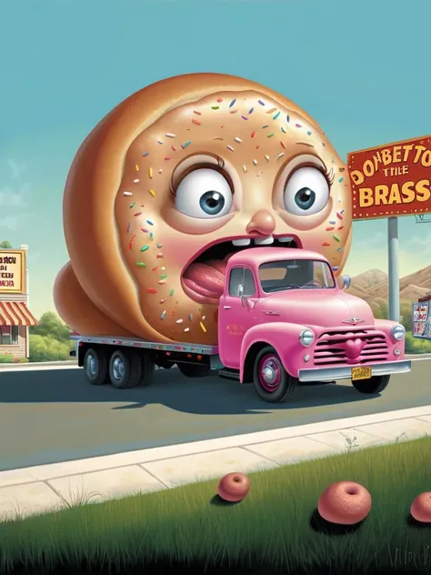 <lora:lowbrow_XL:1>, <lora:V1nt4geKn0ck3rs_v2:0.5>, lowbrow, lowbrow-xl, surrealistic, absurd, bizarre, eerie, fanciful, fantastic and ludicrous, high quality, high resolution, masterpiece, painting, multiple perspective, twisted composition, looking at the viewer, girl with big breasts, long queue line for a giant hamburger, big breasts, fat people, trucks, car crashes, fast food, diabetes, donuts, american town, blue sky, sunny day, happy people, casinos, wall street