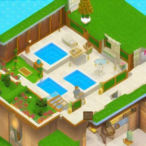 cute-game-style isometric pixel