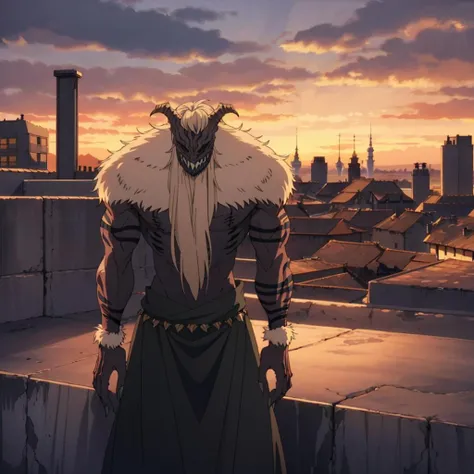 <lora:Kvar001:0.7>,
Kvar,1monster,
long_skirt,
city,sunset,