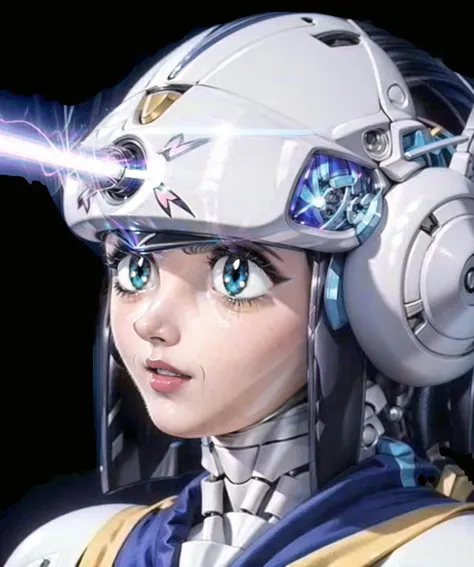 In this vividly detailed movie scene, an android with clothed robot features and mechanical hair, wearing a sailor shirt or school uniform, polishes her titanium body as her eyes glow with excitement, before firing a laser beam from her helmet.pink laser, highres, intricate detailed, masterpiece, HDR, wide shot, 8k resolution, detailed cg, beautiful face, (delicate mechanical body:1.2), (mechanical hair:1.3), (excited:1.2), ravishing, 3d render, detailed eyes and detailed face, detail description of robot, <lora:TPO:0.7>, <lora:Sadamoto Yoshiyuki:0.7>, (ð¤:1.2), (Pappara-tai:1.35), robot girl, (ouka(Pappara-tai):1.35), (android:1.25), looking to the side, glowing eyes, polishing, (helmet:1.2), girlish face, (reflective sheen:1.3), robotic limb, robotic reveal, (robot neck:1.3), clothed robot, helmet, robot head, (yellow sailor collar:1.25), (glowing armor:1.2), (serafuku:1.3), jeans, sailor shirt, school uniform, (robot joints:1.2), young face, (titanium:1.2), (titanium frame:1.2), forehead red jewel, (porcelain skin:1.4), (robot ears:1.4), polishing, (metallic texture:1.45), robotization, (chrome metal:1.25), (antennae:1.3), distinct image, airbrush, floating, very delicate light, (wide pelvis:1.1), depth of field, ultra sharp focus, best illumination, official art, 3d, A tranquil botanical garden showcases a symphony of floral beauty, with carefully curated displays of rare and exotic flowers, inviting visitors to wander andimmerse themselves in a fragrant paradise.