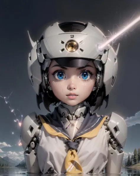 NSFW(((masutepiece))), (((Best Quality))), ((Ultra-detailed)), (extremely detailed photo), ((extremely delicate and beautiful)),(Cute delicate face),Cinematic Light,((1. Mechanical synth Preteen fairy gothic Cyber punk Mila Kunis, Kawaii. 12-year-old girl goth robot in the year of 2099