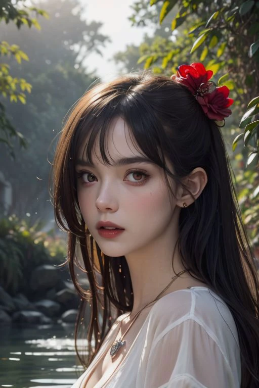 (8k),best quality, (photorealistic,realistic:1.2), 1girl, solo, detailed face, standing,(hair ornament:1.35), (small breasts,breasts out:1.2), bangs, lips,1girl,Rainbow hair,
(((masterpiece))), best quality, highly detailed,extremely detailed CG unity 8k wallpaper,illustration, (red eyes:1.3), pointy ears, (vampire:1.1), wet, partially submerged, necklace, hair flower, ocean, full body shot, high close up, highly detailed, center frame, sharp focus, looking at viewer,comic,
oil painting, Fairies play with the ghosts of the past in an enchanted garden in the ruins of an old castle, a secret tunnel leads to a forgotten crypt, dramatic clouds, gloomy, mysterious, hazy, dusty, mystical, mysterious, gloomy, hazy, dusty, dramatic light, 34K uhd, masterpiece, high detail, 8k, intricate, detailed, high resolution, high res, high quality, <lora:add-detail-xl:1.8>, highly detailed, Extremely high-resolution details, fine texture,