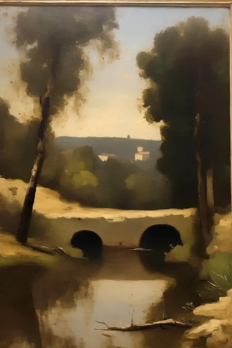 <lora:Jean-Baptiste-Camille Corot Style:1>Jean-Baptiste-Camille Corot Style - an inspired landscape oil painting in the style of corot