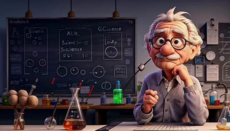 albert einstein pondering a thought in a science lab
<lora:more_details_enhancer:1>