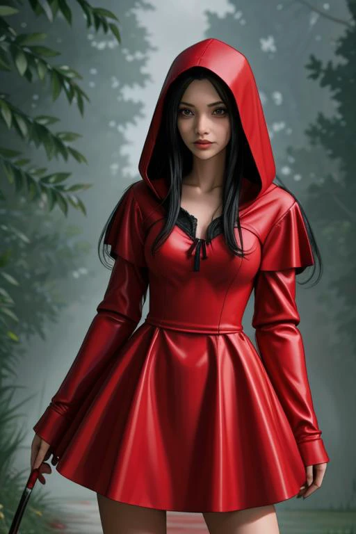 red riding hood and the evil golf