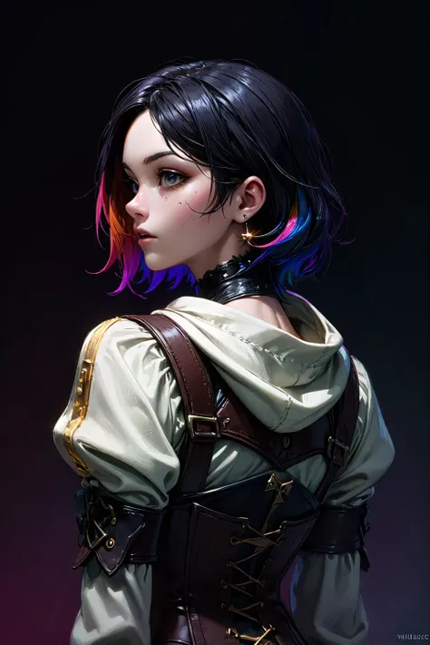 (highly detailed:1.3),
1girl, solo, upper body,from behind, (rainbow background:1.1),
<lora:edgCorsetHoodies:0.8>, edgCorset, hoodie, transparent, (bored:1.2),
Ultra-detail, (highres:1.1), best quality, (masterpiece:1.3), cinematic lighting, <lora:add_detail:0.5>, <lora:epi_noiseoffset2:1>,
(highly detailed face and eyes:1.3),