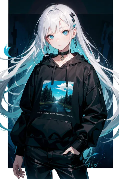 (best art,:1.3),
silver theme,black theme,white theme,blue theme,long hair ultra high res, masterpiece, best quality, <lora:edgMuglerHoodies:0.8> hoodie, edgTM_style fashion, edgTM, eccentric clothing, check the prompts for ideas
