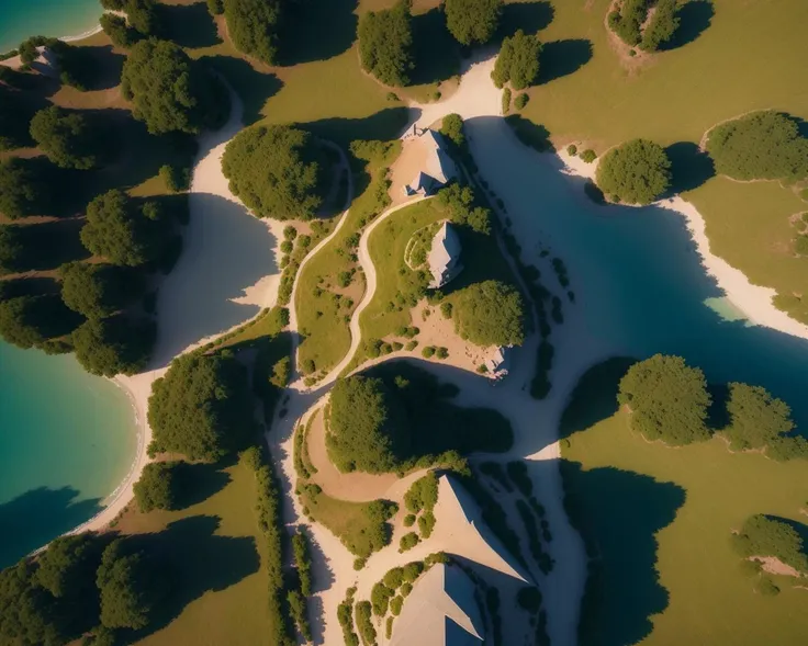 best quality,masterpiece,highly detailed,ultra-detailed, <lora:neg4all_bdsqlsz_V3.5:-1>  mountainous horizon,  <lora:DronePhoto_last:2.5>, from Drone Photography , aerial perspectives, stunning vistas, unique angles, breathtaking landscapes, high-definition images, bird's-eye view, creative possibilities, cinematic shots, architectural details,