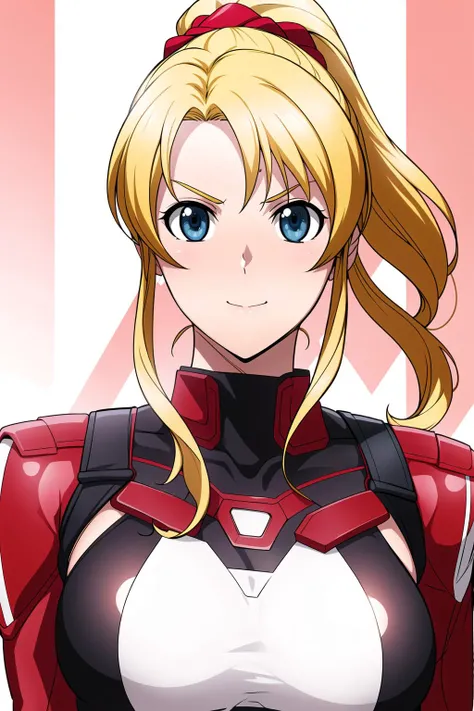 Simple Background, White Background,
red suit,belt,red jacket.red shirt,
<lora:Chloe_Villa_Buddy_Complex-KK77-V1:0.75>,
blonde hair , blue eyes,hair ornament, hair scrunchie,ponytail,red scrunchie,
<lora:Oda_Non_Style-KK77-V2:0.3>,<lora:more_details:0.1>,
1 girl, 20yo,Young female,Beautiful Finger,Beautiful long legs,Beautiful body,Beautiful Nose,Beautiful character design, perfect eyes, perfect face,expressive eyes,perfect balance,
looking at viewer,(Focus on her face),closed mouth, (innocent_big_eyes:1.0),(Light_Smile:0.3),
official art,extremely detailed CG unity 8k wallpaper, perfect lighting,Colorful, Bright_Front_face_Lighting,White skin,
(masterpiece:1.0),(best_quality:1.0), ultra high res,4K,ultra-detailed,
photography, 8K, HDR, highres, absurdres:1.2, Kodak portra 400, film grain, blurry background, bokeh:1.2, lens flare, (vibrant_color:1.2),professional photograph,
(Beautiful,large_Breasts:1.4), (beautiful_face:1.5),(narrow_waist),