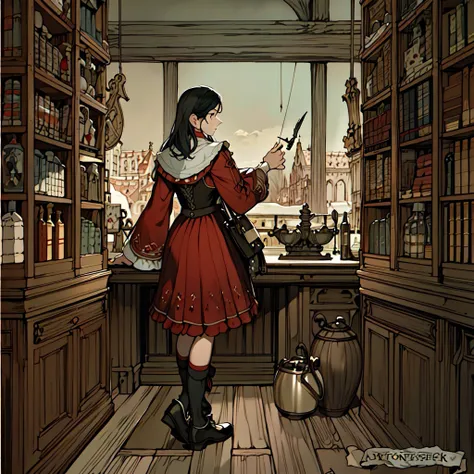 (masterpiece, top quality, best quality, official art, beautiful and aesthetic:1.2), a bleeding red heart, Anton Pieck style <lora:Anton_Pieck_Style:1.0>