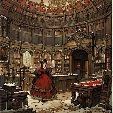 (masterpiece, top quality, best quality, official art, beautiful and aesthetic:1.2), a bleeding red heart, Anton Pieck style <lora:Anton_Pieck_Style:1.0>