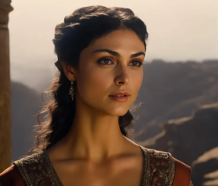 morena_baccarin as inara from the tv show serenity, <lora:MorenaBaccarinXL:1>, upper body, long wavy hair,, , ((sharp face, detailed face, realistic face, naturtal skin, realistic skin, detailed skin, pores, sharp eyes, detailed eyes,realistic eyes)),, (masterpiece, best quality, ultra-detailed, best shadow), high contrast, (best illumination), ((cinematic light)), colorful, hyper detail, dramatic light, intricate details, (1 girl, solo) , ultra detailed artistic photography, dreamy, backlit, shadows, ultra high definition, 8k, ultra sharp focus, ultra high quality model, soft lighting, film photography, analogue photography, hyperrealism,