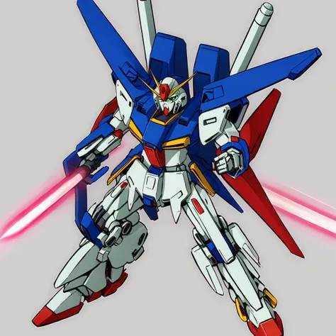 masterpiece,high quality,solo,
<lora:zzgundam003:0.7>,
zzgundam,mobilesuit,
beam saber,holding sword,