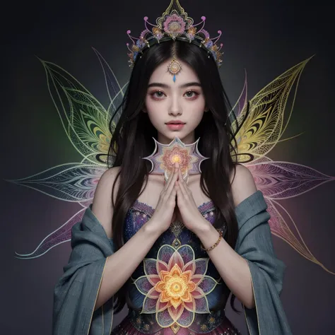 (best quality,masterpiece:1.2),ultra detailed,mandara_art,<lora:MandaraArt_v1:0.5>, fairy