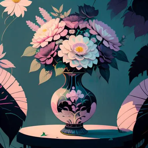award winning art, flower bouquet in a vase, intricate details, modelshoot style, dreamlikeart, dramatic lighting. 8k, highly detailed, trending artstation, (pastelvectorai:0.8),
<lora:pastelVector_v10:1>