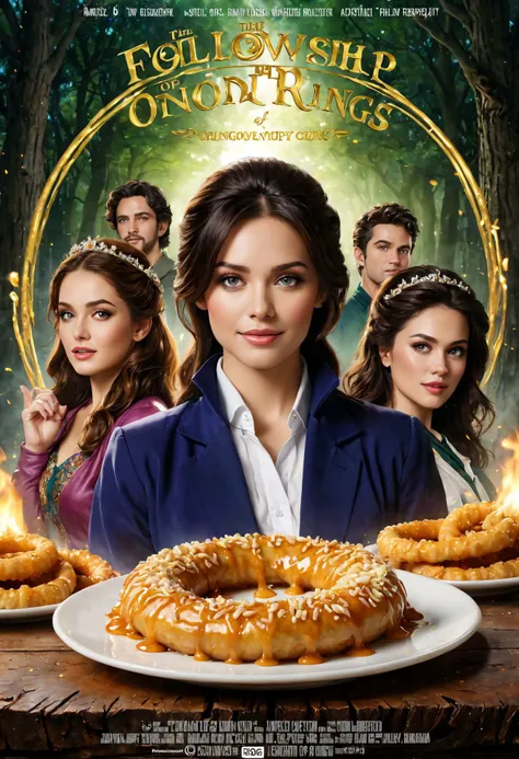 fellowship of the onion rings film poster
