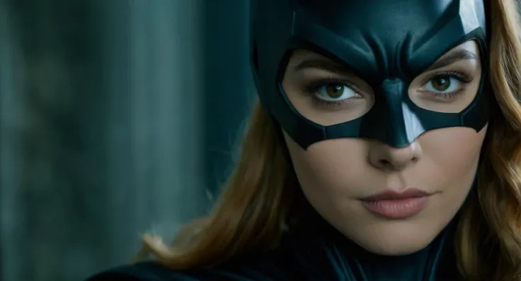 cinematic film still of (Cinematic Film stock footage style) in (arri alexa style) (Kodak film print style),
 <lora:Batgirl:1>
Batgirl a  woman with a Batgirl mask, shallow depth of field, vignette, highly detailed, high budget, bokeh, cinemascope, moody, epic, gorgeous, film grain, grainy