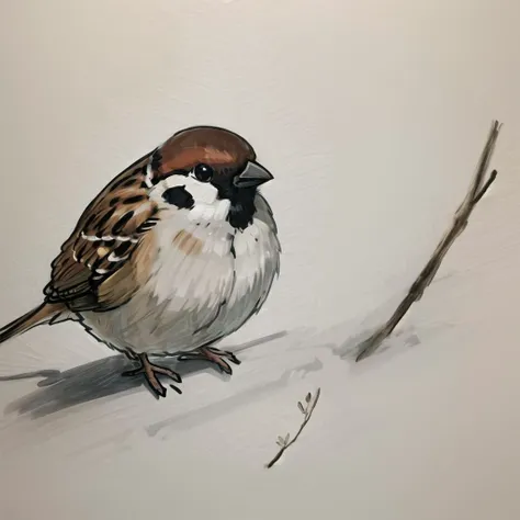 <lora:tangbohu-detailer_1.0:0.5> ,<lora:tangbohu-detailmaker_v2.5:0.5> , <lora:cute_sparrow:0.8>, sparrow