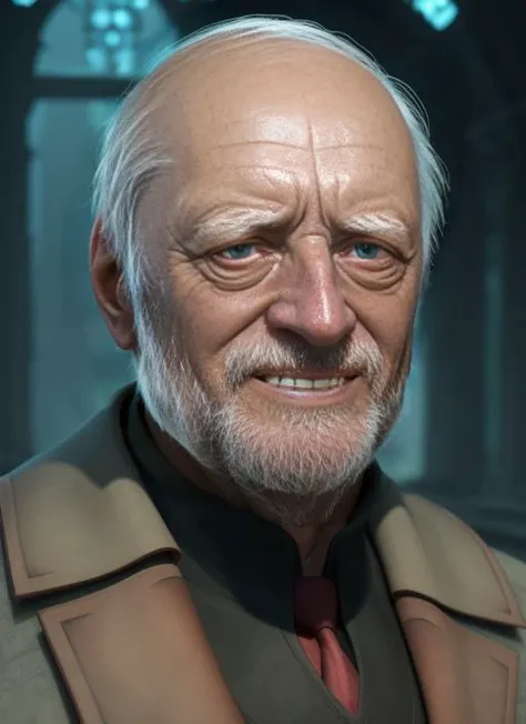 photo of harold, an old man who has seen it all, bald, wearing dark wizard robes, somber mood, (extremely detailed CG unity 8k wallpaper), Atey Ghailan, Studio Ghibli, Intricate, High Detail, Sharp focus, dramatic, photorealistic painting art by midjourney and greg rutkowski, (looking at viewer), dimly lit, <lora:HeWhoHidesHisPain:1>, (occult:1.1)
