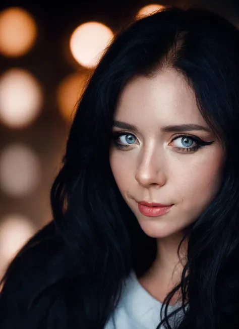 portrait photo of sweetiefox, long hair, looking at viewer, detailed eyes, (smile:0.7). cinematic lighting, depth of field. 4K, HDR <lora:quickfix:0.8> <lora:sweetiefoxV2:0.8>