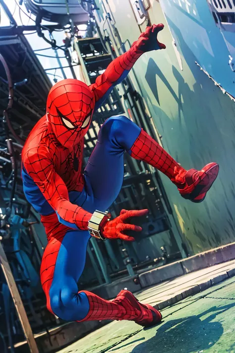 ((masterpiece)), (best quality), official art, extremely detailed CG, unity 8k wallpaper, ultra detailed,
spiderman, <lora:spidermanV1:1>, outdoors, jumping,