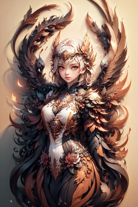 (((masterpiece))),bestquality,illustration,beautifuldetailedglow,
paper_cut, <lora:KK_paperCut_v1:0.6>, 1girl, solo, <lora:nvwushen-000020:0.4>,ban,