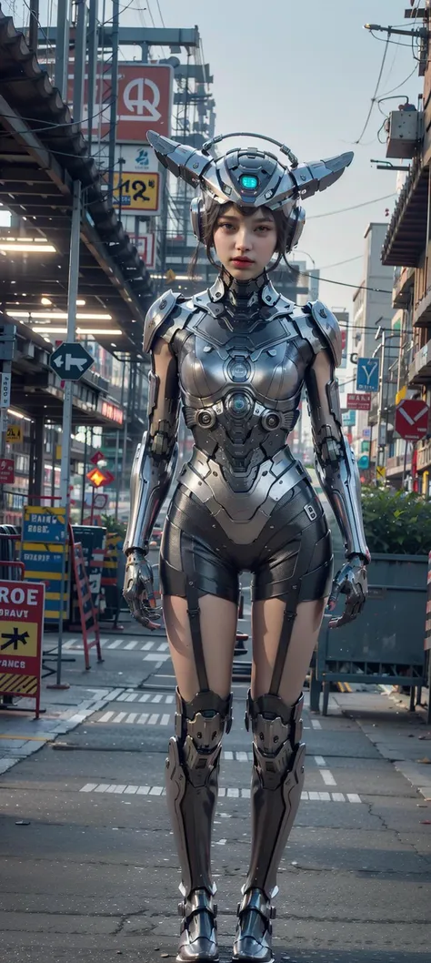 robot, robot joints, hardsurface, sci-fi_helmet, girl_face, concept_art,1girl, <lora:nijiMecha:0.8> <lora:LowRA:0.4> <lora:hipoly_3dcg_v7-epoch-000012:0.7> <lora:FilmG4:0.4>,{in the cyberpunk city}, cityscape, <lora:PerfectNwsjMajic_4:0.6>,PerfectNwsjMajic