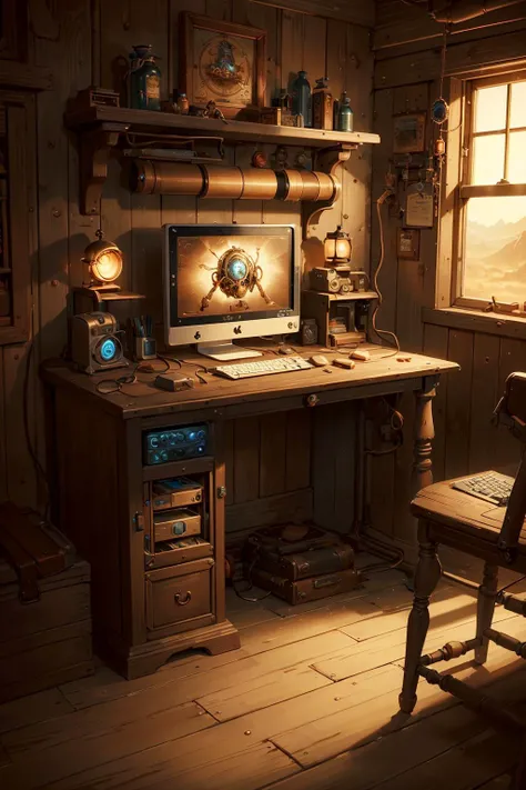 <lora:CattlePunkAI:.8> CattlePunkAI Magic computer pc , detailed, intricate,