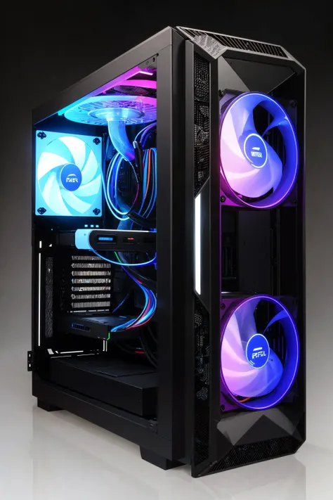 best quality, masterpiece, high end watercooled pc