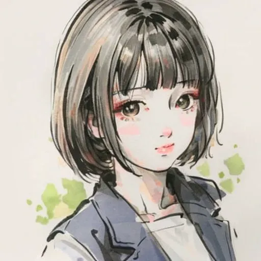 <lora:chichi_v1-000008:0.9>, (white background),
((photorealistic:1.4)), finely detail, full-body shot, detailed full body features, ((1 girl)), ((solo)), ((extremely detailed face)), chinese girl, ((short straight hair)), ((black hair, bangs)), ((green hair)), perfect lighting, masterpiece, best quality, ultra-detailed, kawaii, chest, white shirt, black short skirt, jk uniform, black long stockings, light, color, texture, detail, beauty, wonder,  colorful