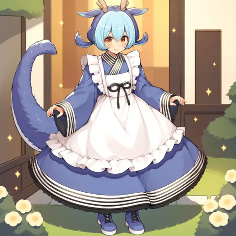 score_9, score_8_up, score_7_up, BREAK source_anime, best quality, masterpiece,
1girl, solo, Laundry Dragonmaid, horns, tail, blue hair
<lora:Laundry_XL_2:1>