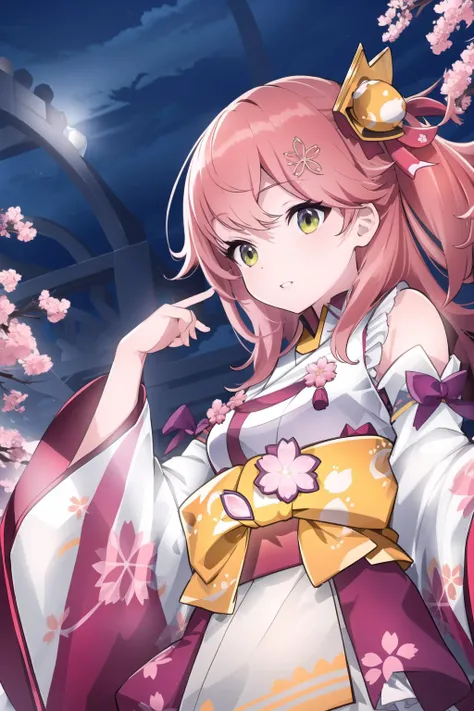 best quality, intricate details,
<lora:sakuraMikoHololive_v10:0.8> sakura miko,
<lora:mikaPikazoStyleLocon_v20aLocon:0.8>