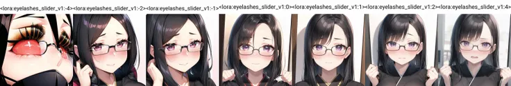 <lora:add_brightness:0.5><lora:add_detail:0.5> <lora:eyelashes_slider_v1:-4>thinner eyelashes1 woman, large breast, embarrassed ,blush, forehead, black hair, glasses,portrait, black kimono,