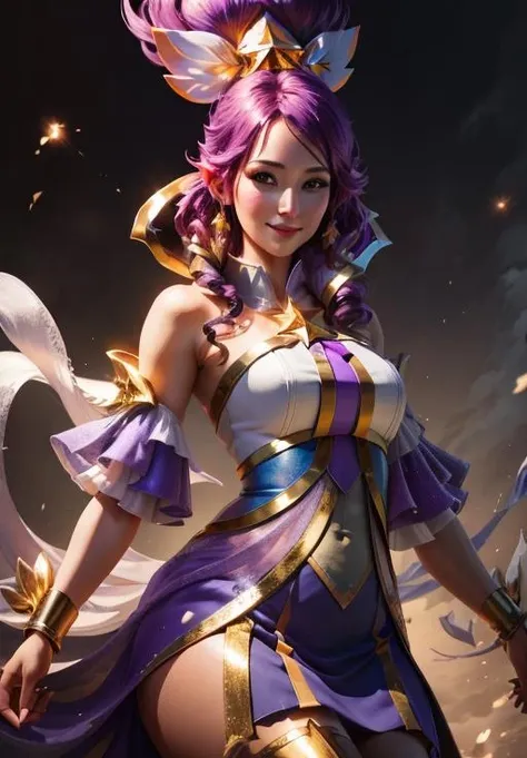 <lora:star_guardian_Janna:0.8>, star_guardian_Janna, solo, smile,, (masterpiece, best quality, absurdres, detailed, ultra-detailed:1.3)