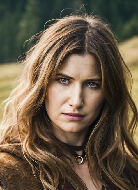 A stunning intricate full color portrait of (sks woman:1) as (viking warrior), (barbarian), epic character composition, by ilya kuvshinov, alessio albi, nina masic, sharp focus, natural lighting, subsurface scattering, f2, 35mm, film grain, <lora:locon_kathryn_v1_from_v1_64_32:1.25>