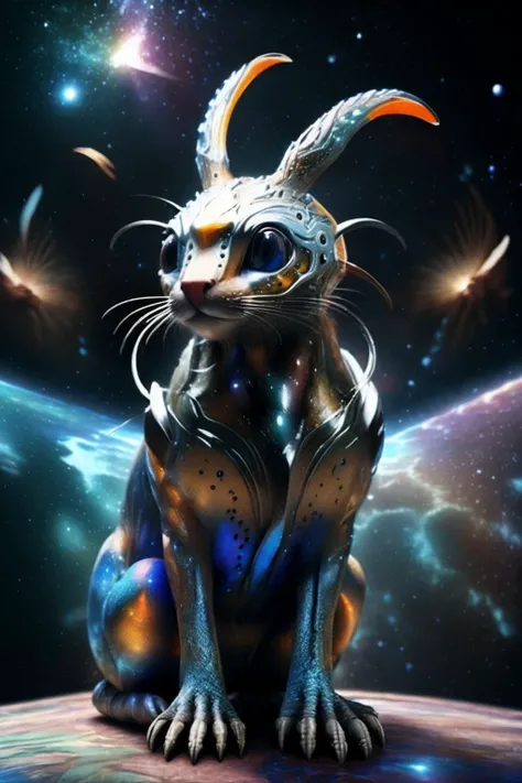 ((masterpiece)), ((best quality)), 8k, high detailed, ultra-detailed,sci-fi, no humans, animal, xslive,<lora:xslive:1>