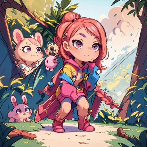 A Peach Princess, one princess peach, super mario bros princess peach, Princess Peach from the game Super Mario Bros, princesa de cabelos pretos, lindos cabelos pretos, longos cabelos preto, fringe looks like a heart, saia comprida branca, top rosa cobrindo a barriga rosa , biquini rosa, usando biquini rosa cobrindo os seios, biquini rosa plastico, usando saia curta branca sorrindo para camera, em frente ao castelo do reino dos cogumelos, castelo dos cogumelos, princesa cabelos , princesa barbie coroa detalhada, jogo super mario bros, Pessêgo princess, linda princesa, princesa posando, princesa do mundo do super mario bros, princesa de seios formosos, lindos seios, barbie princesa, corpo perfeito, cintura fina, princesa de cintura fina, grande bunda, princesa com bunda grande, princesa posando para foto na frente do castelo do reino dos cogumelos do jogo super mario bros, super mario bros filme, Portuguese princess with sausage in hand and a bottle of wine