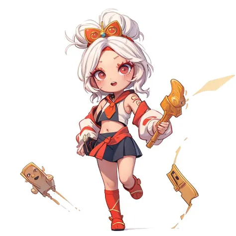 (masterpiece, best quality:1.2),
1girl purah , ((red glasses):1.2), hair ornament, hair stick, red headband, white shirt, bare shoulders, white jacket, black skirt, orange leggings, high heels, red glasses, hair ornament, hair stick, red headband, white shirt, bare shoulders, sleeveless, black skirt, orange leggings, high heels, full body, simple background, white background, <lora:justduet_sd15_01_done:0.6>, <lora:purah-nvwls-v3-2:0.65>