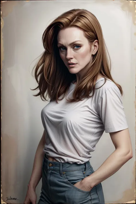 <lora:add_detail:0.2>,  <lora:GoodHands-vanilla:1>, <lora:moore-02:0.75>,  julianne moore, portrait, shirt