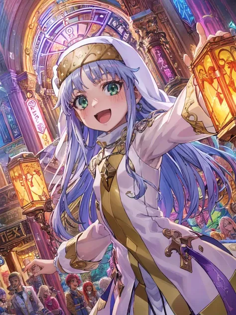 (((pixel-perfect, detail-perfect))) best quality, masterpiece, 1girl <lora:index-toaru-01:0.8> index liborium prohibitorum <lora:detail_slider_v4:5> white nun, habit, :d (flat chest:1.1), different poses,
