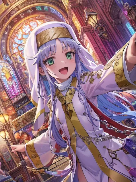 (((pixel-perfect, detail-perfect)))  best quality, masterpiece,  1girl   <lora:index-toaru-01:0.8>  index liborium prohibitorum    <lora:detail_slider_v4:5>  white nun, habit,  :d  (flat chest:1.1),  different poses,