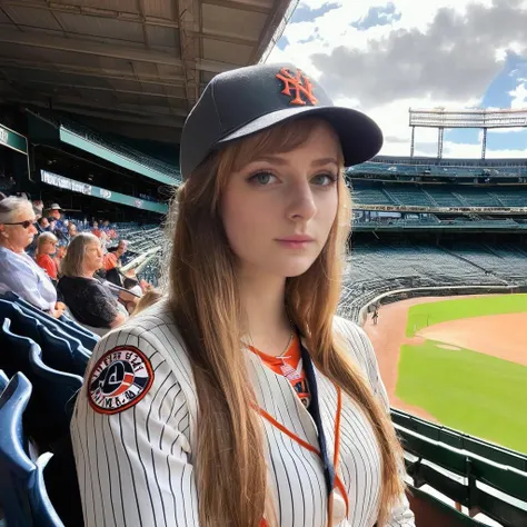 a photo of Ella Freya at a baseball game, woman, best quality <lora:ellafreya_SDXL:0.8>