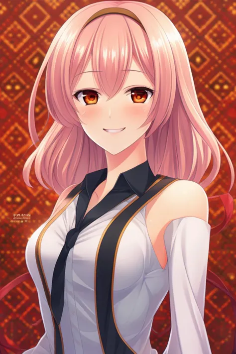 extremely aesthetic, best quality, newest, 1girl, solo, blush, slight smile, full body, anime illustration,