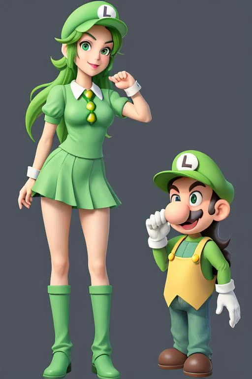 luigi genderswap