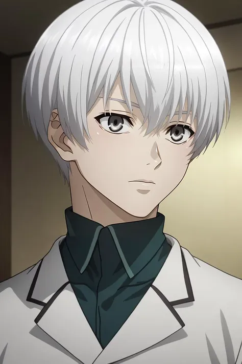 score_9, score_8_up, score_7_up, source_anime, rating_safe, intricate details, anime screencap, anime coloring, official style, , , , 1boy, solo, male focus, <lora:ken_kaneki_pony:0.98>, ken_kaneki, white hair, grey eyes, short hair, hair between eyes, tokyo ghoul:re, , ,, , , <lora:sdxl_lightning_8step_lora:1>