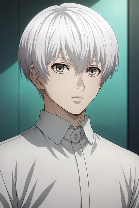 score_9, score_8_up, score_7_up, source_anime, rating_safe, , , looking at viewer, upper body, depth of field, 1boy, solo, male focus, <lora:ken_kaneki_pony:0.96>, ken_kaneki, white hair, grey eyes, short hair, hair between eyes, tokyo ghoul:re, , , , , <lora:sdxl_lightning_8step_lora:1>