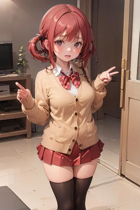 ((spread legs:1.1)),photo realistic,in 8K,Best Quality,masterpiece,dynamic angle:1.5,dynamic posing:1.5,professional lighting,best quality,high quality,high resolution,ultra detailed background,:1.2,(slim hip),(detailed black eyes:1.1, best hands:1.3,detailed face),facing forward,
pefect anatomy, correct anatomy, character focus,(1 cute girls:1.3,lower hair:1.3,small chest:1.5,red rimmed glasses:1.2,personal hair),(outdoor,bakery store in the shopping mall, engaging in winter window shopping),shorty,small body, tiny, (skinny),brown low pigtails hair:1.2, blunt bangs,small breasts,glistening skin,having fun,smile,(long sleeve white shirt,school bag,BREAK
(open clothes, areola, no wear, bare breasts, bare, bare navel, bare legs, bare arms, unclad),
BREAK