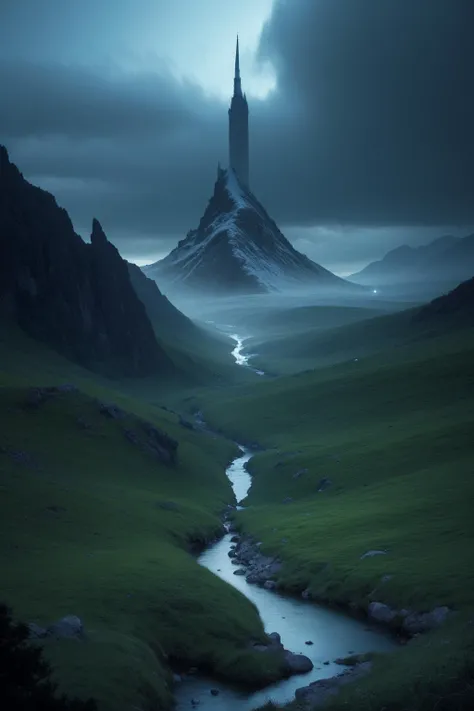 surreal expressionist dreamscape of the decay of reality,screen melting,artstation in Brooding landscapes,epic scale,German myth,layered symbolic density,